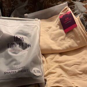 Shapermint Empetua High-Waisted Shaper Short in Cream